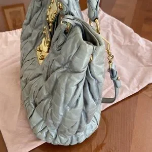 Miu Miu | Bags | Miumiu Matelasse Lux Handbag | Poshmark